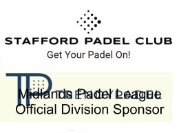 Midlands Padel League Official Division Sponsor